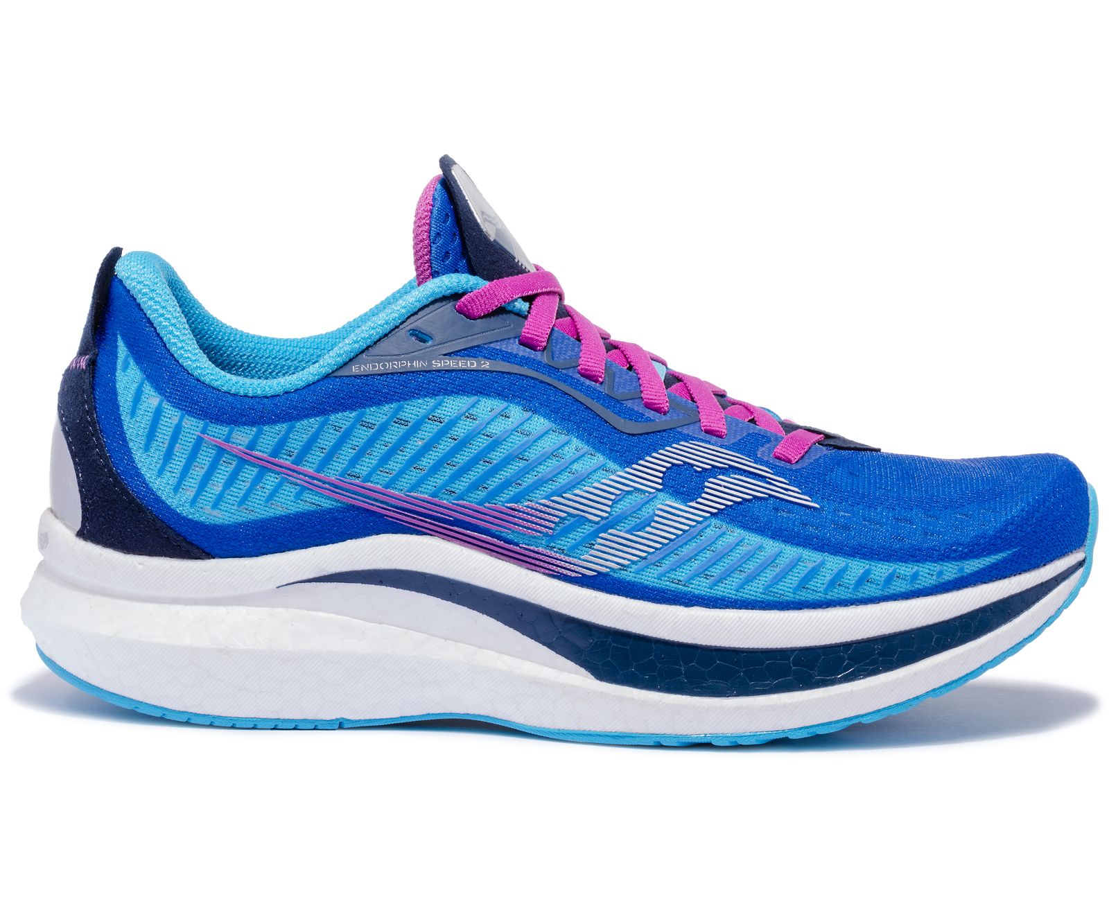 Saucony Endorphin Speed 2 Women\'s Running Shoes Blue / Pink | AU 118FDNM